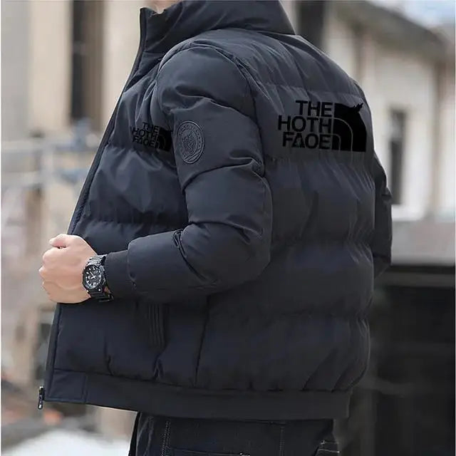 Veste rembourrée en coton pour homme, logo tête de tigre