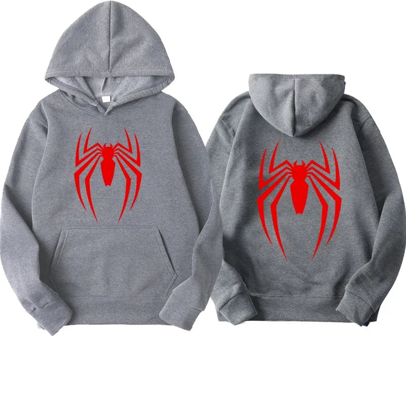 Automne et Hiver Nouveau Homme Sweat à capuche Street Mode Spider