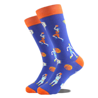 Chaussettes Hommes Unisexe Mouton Bière Dinosaure Motif