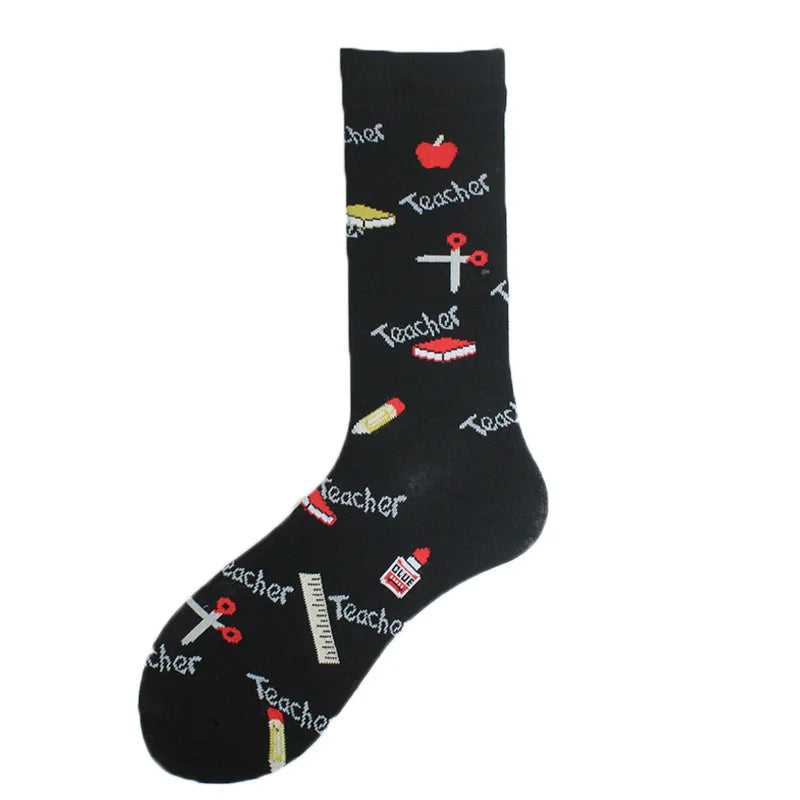 Chaussettes Hommes Unisexe Mouton Bière Dinosaure Motif