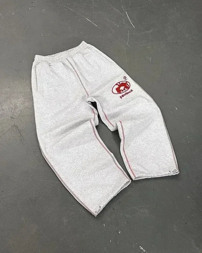 Pantalon de survêtement américain Y2K pantalons hommes gothique hip hop