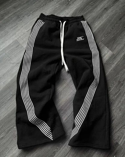 Pantalon de survêtement américain Y2K pantalons hommes gothique hip hop