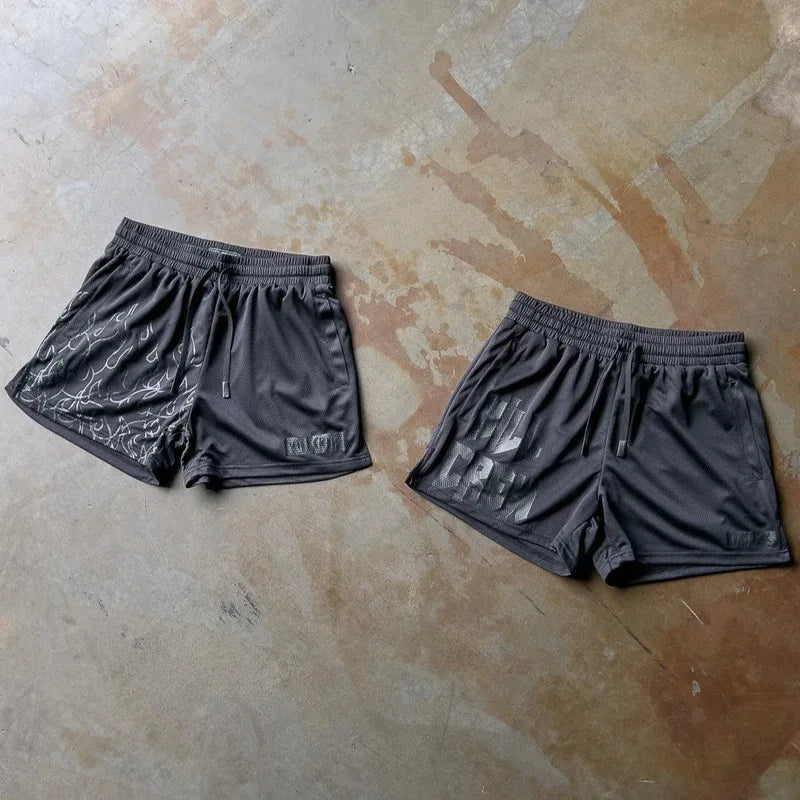 Short de sport Pantalon de survêtement pour hommes Quart au-dessus du genou