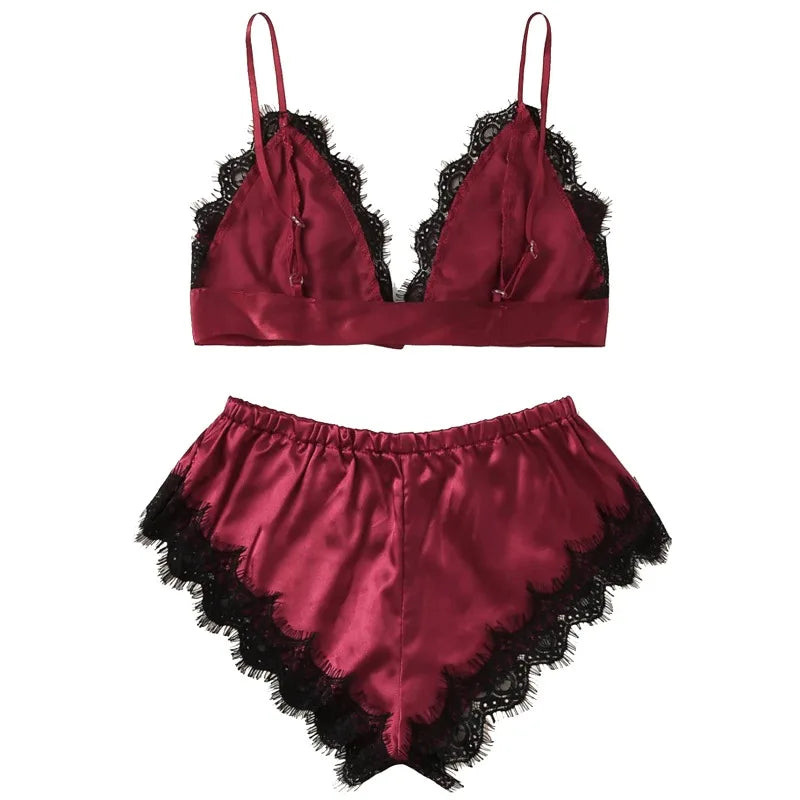 Nuisette sexy pour sous-vêtements costumes Lingerie Sous-vêtements de nuit Pyjamas