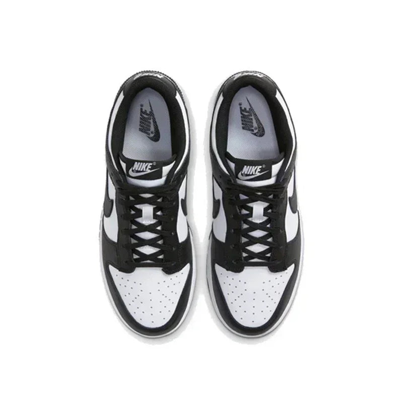 NIKE SB Dunk Sneakers pour hommes et femmes, noir et blanc panda en plein air couple chaussures de planche de sport