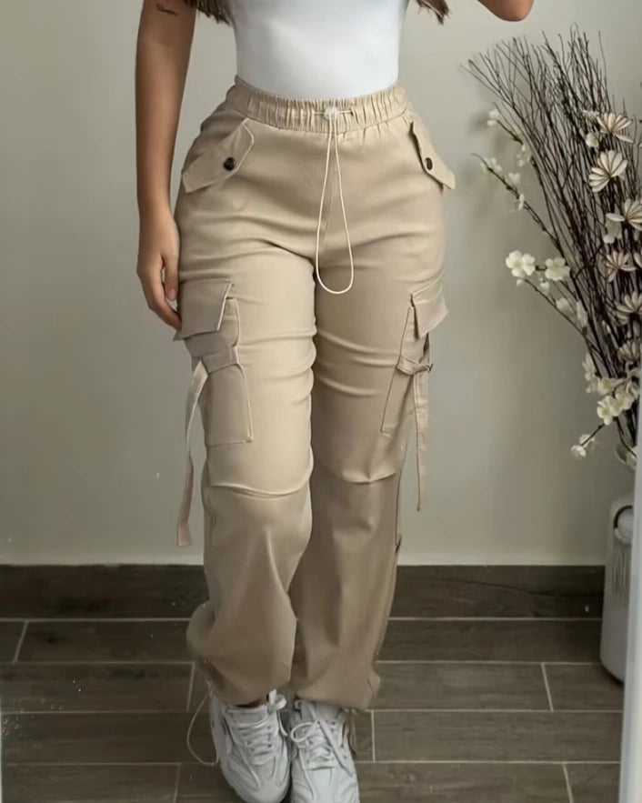 PANTALON CARGO POUR FEMME