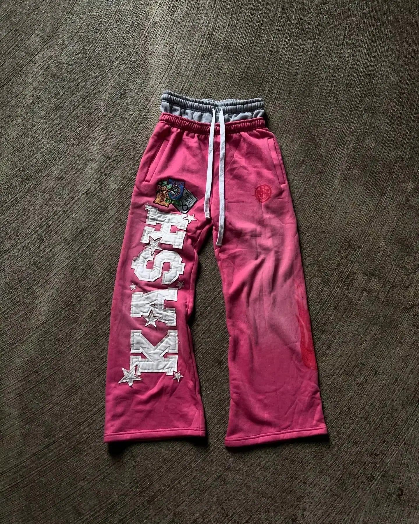 Pantalon de survêtement américain Y2K pantalons hommes gothique hip hop