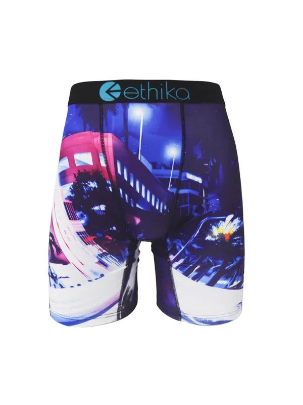 ETHIKA Sous-vêtements Homme Boxer Slips Été Surf Sexy