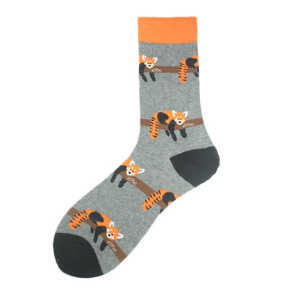 Chaussettes Hommes Unisexe Mouton Bière Dinosaure Motif