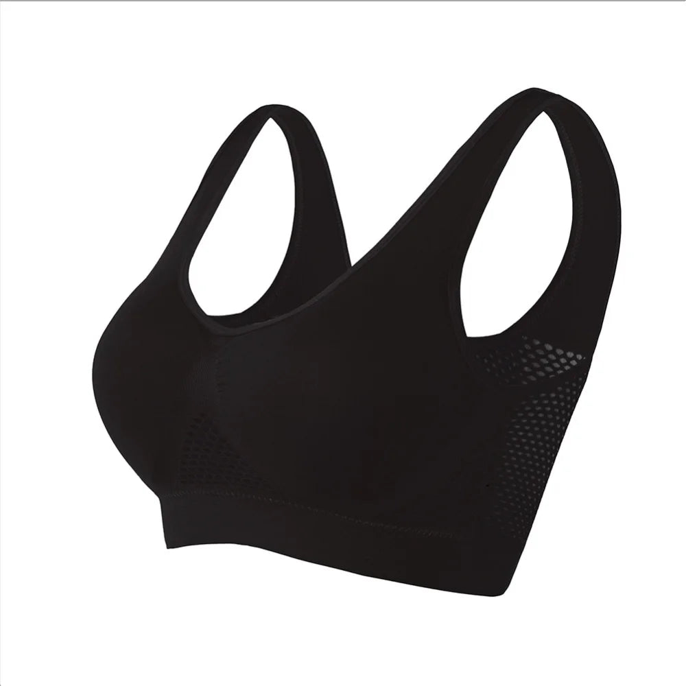 Seamless Mesh Femmes Sports Soutiens-gorge Fitness Gym.