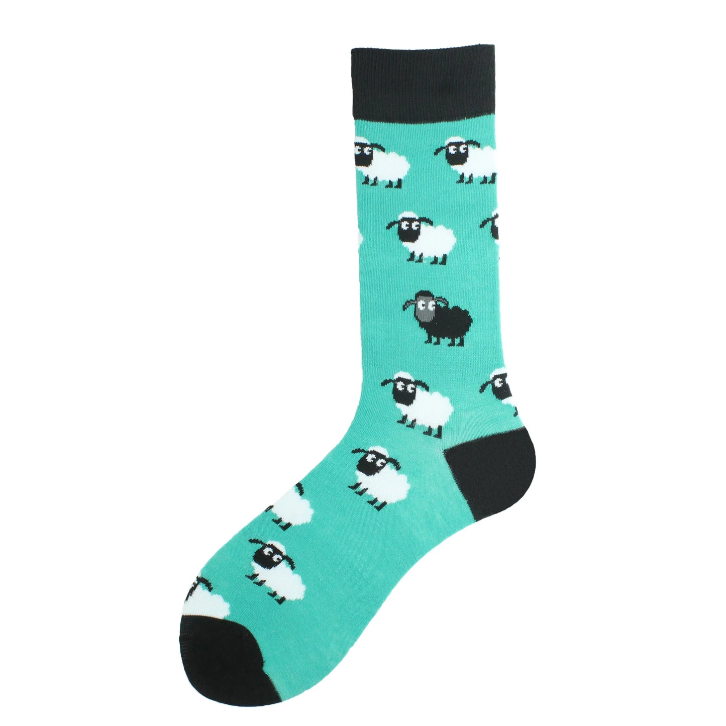 Chaussettes Hommes Unisexe Mouton Bière Dinosaure Motif