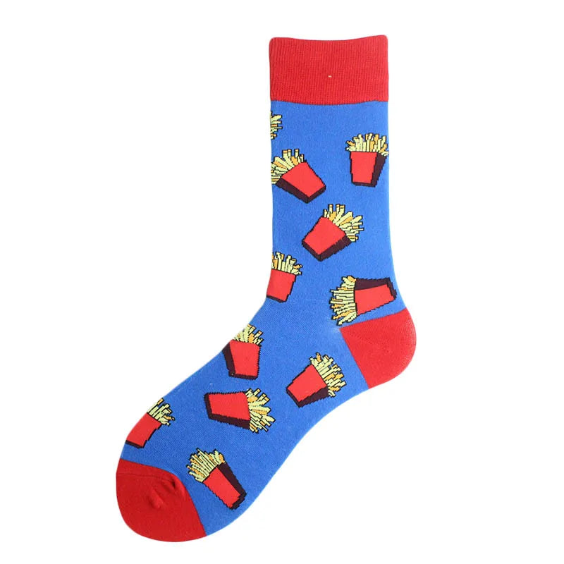 Chaussettes Hommes Unisexe Mouton Bière Dinosaure Motif