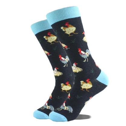 Chaussettes Hommes Unisexe Mouton Bière Dinosaure Motif