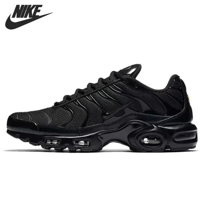 Nike Air Max Plus TN Triple Noir Chaussures De Course Basses Pour Hommes et Femmes Unisexe