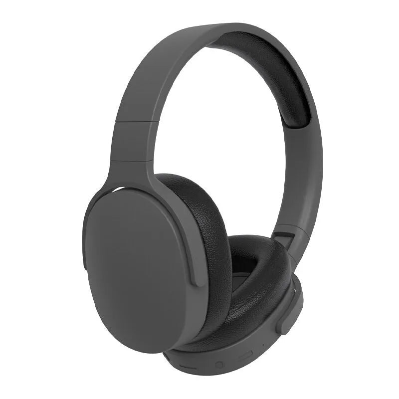 #P2961 Casque sans fil Bluetooth 5.3 sur l’oreille Hifi Casque stéréo True Sports avec écouteurs Lecteur de musique TF / AUX avec micro HD