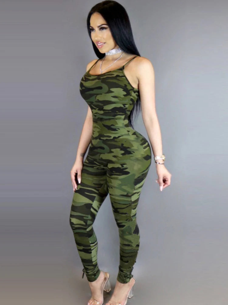 pantalon long pour femmes mode sexy casual camouflage