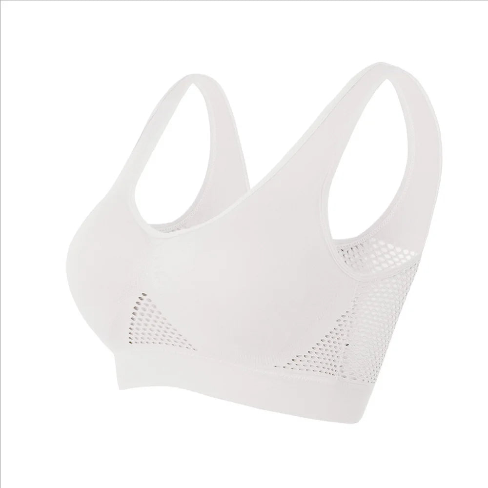 Seamless Mesh Femmes Sports Soutiens-gorge Fitness Gym.