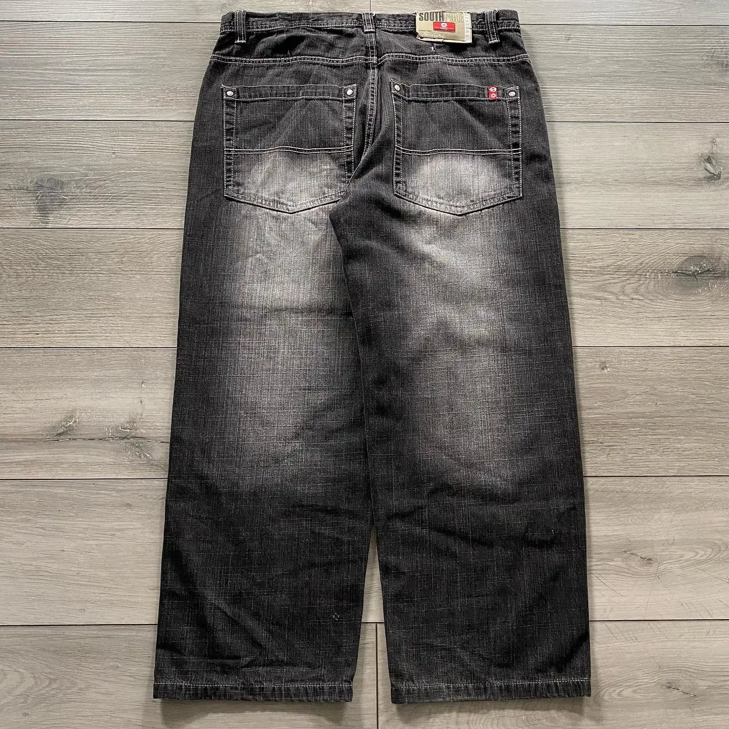 Américain Hip Hop Rétro Gothique Imprimé Jeans Femmes Y2K