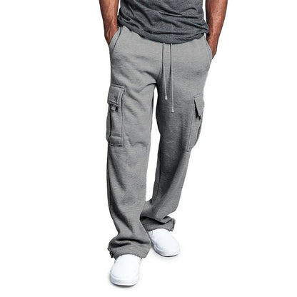 Pantalons de survêtement pour hommes Pantalon de jogging à coupe droite