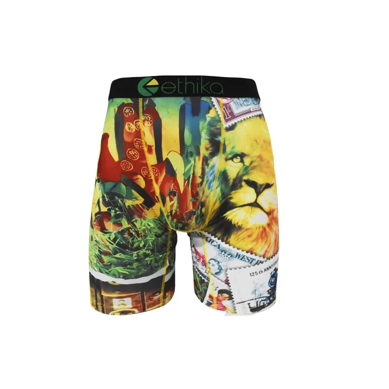 ETHIKA Sous-vêtements Homme Boxer Slips Été Surf Sexy