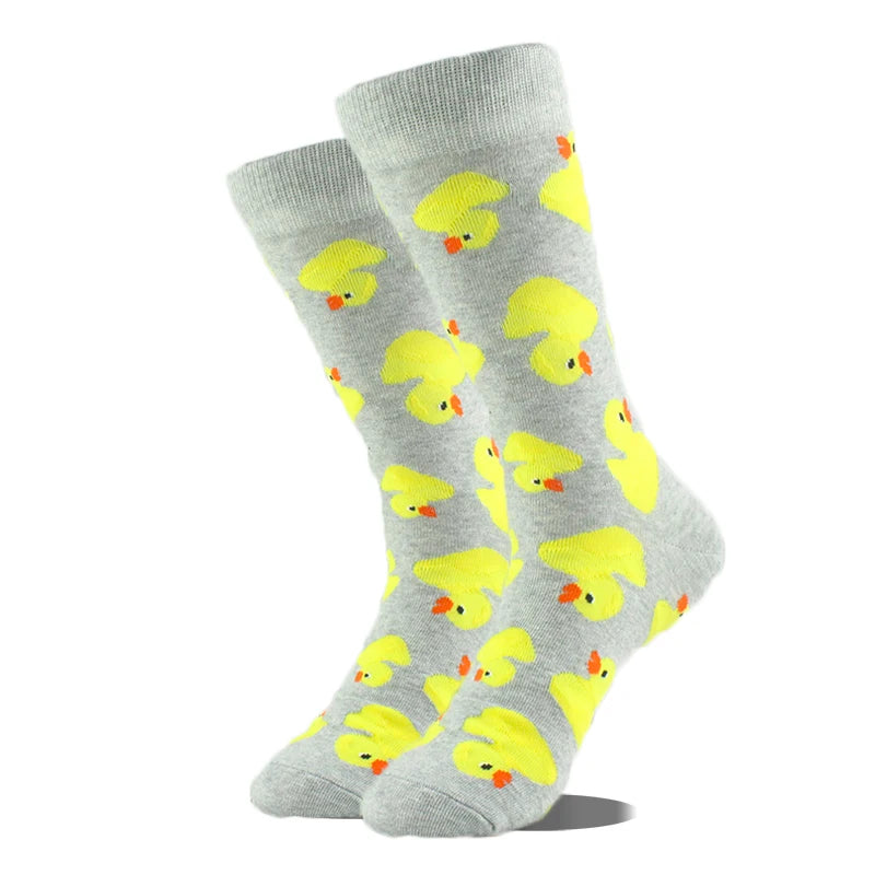 Chaussettes Hommes Unisexe Mouton Bière Dinosaure Motif