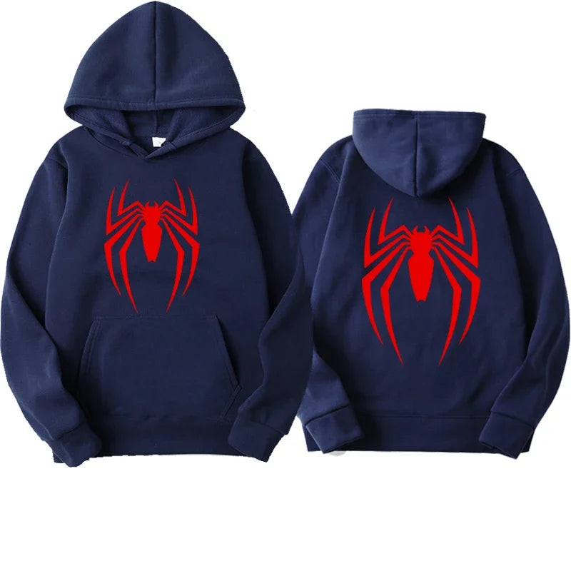 Automne et Hiver Nouveau Homme Sweat à capuche Street Mode Spider