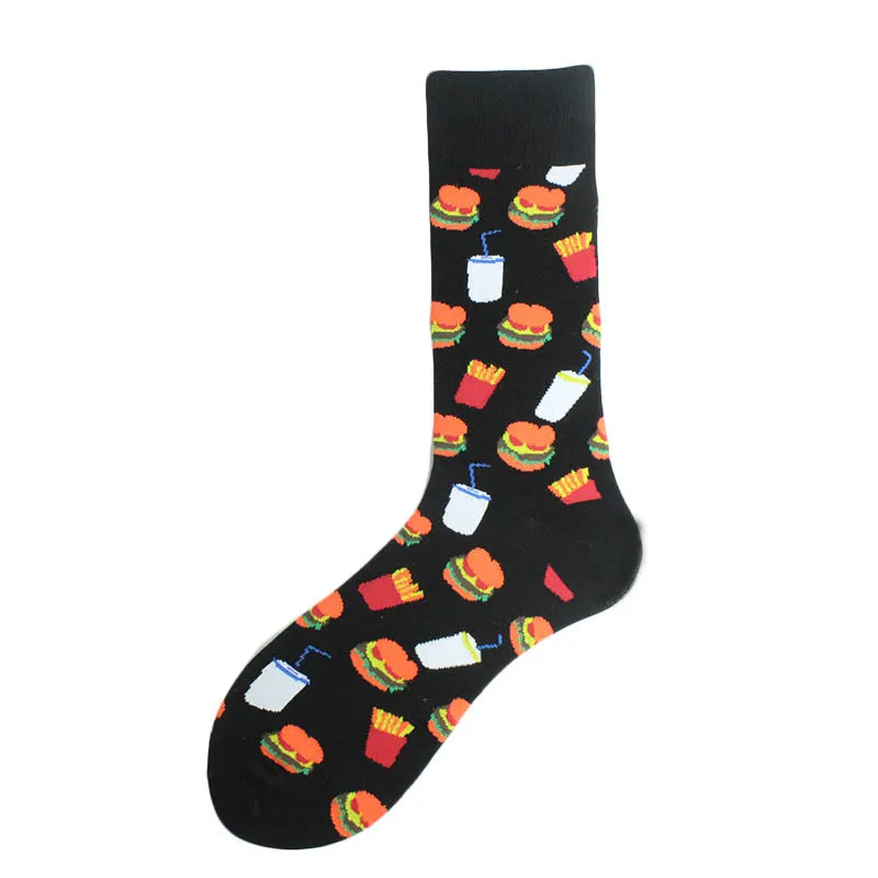 Chaussettes Hommes Unisexe Mouton Bière Dinosaure Motif