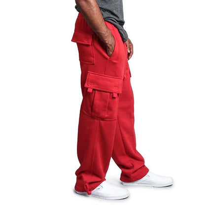 Pantalons de survêtement pour hommes Pantalon de jogging à coupe droite