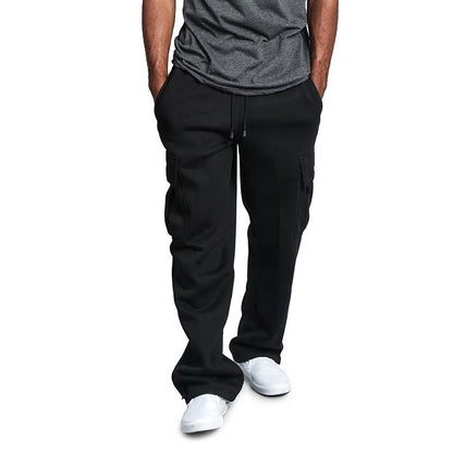 Pantalons de survêtement pour hommes Pantalon de jogging à coupe droite