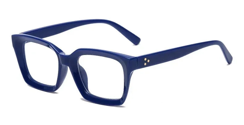 Lunettes de lecture de mode femme Nouveau carré anti lumière bleue Presbytie Eyegalsses Vintage Ordinateur Lunettes optiques +1 .0 ~ +3.5